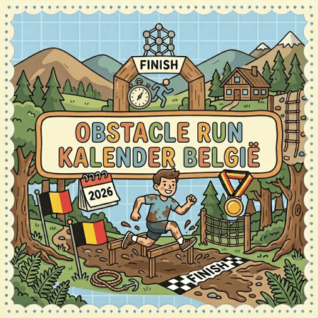 Obstacle Run Kalender België 2026 0003